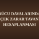 rücu davalarında gerçek zarar tavan hesabı