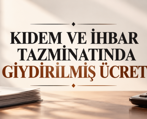 GİYDİRİLMİŞ ÜCRET